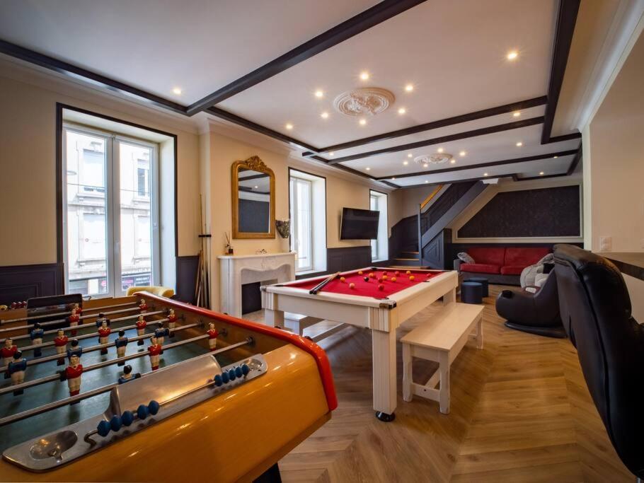 Mega Jeanne D'Arc Billard Baby Foot Logements Insolites Nancy Ngoại thất bức ảnh
